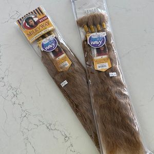 Milky Way - 100%Human Remy - Wet and wavy - Color 27 - 18 inch